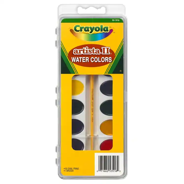 Crayola® Artista II® Watercolors, 16 Colors