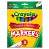 Crayola® Broad Line Markers, Bold Colors 8 Ct.