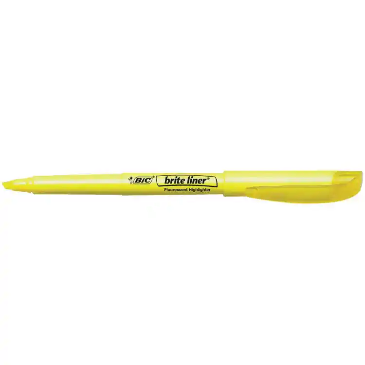 Bic® Brite Liner® Highlighters, Yellow