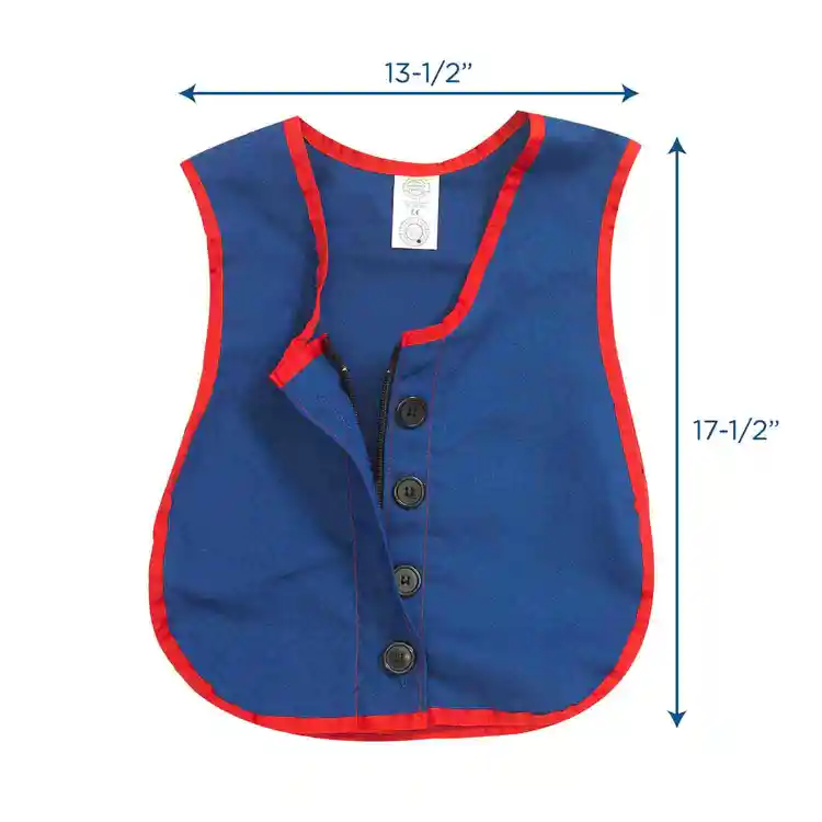 Zipper/Button Dexterity Vest