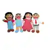 Asian Family Puppets