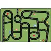 Drive & Play Accent Classroom Rug, Rectangle 3' x 4'6"