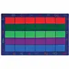 Colorful Places Seating Classroom Rug, Rectangle 8'4" x 13'4"