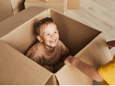 imaginative play with open ended classroom furniture