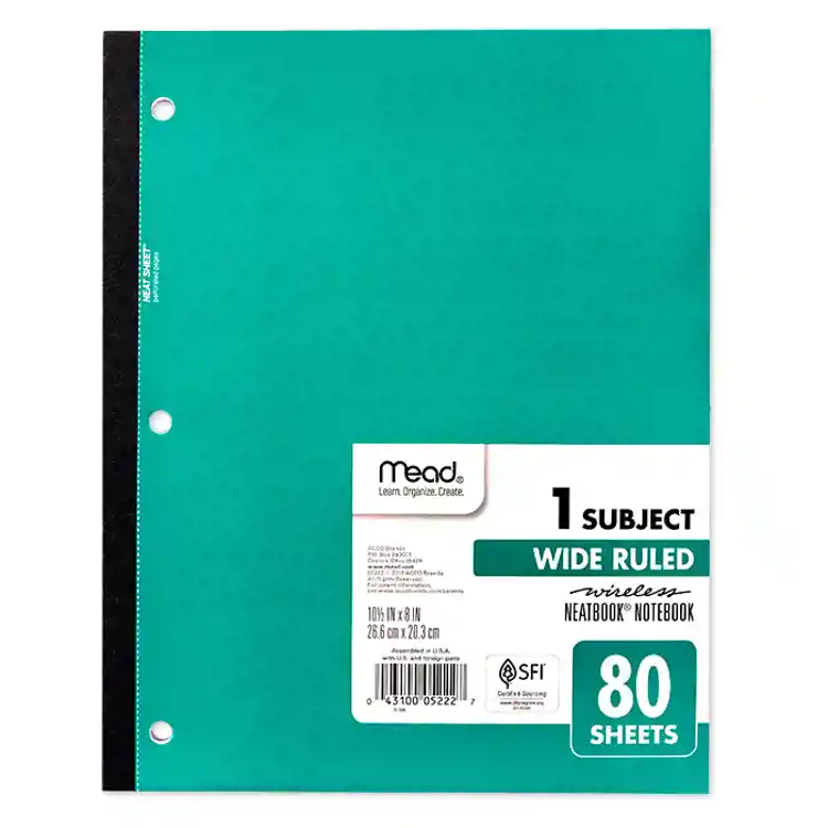 Theme Tablets / Books, Dozen, 80 Sheets