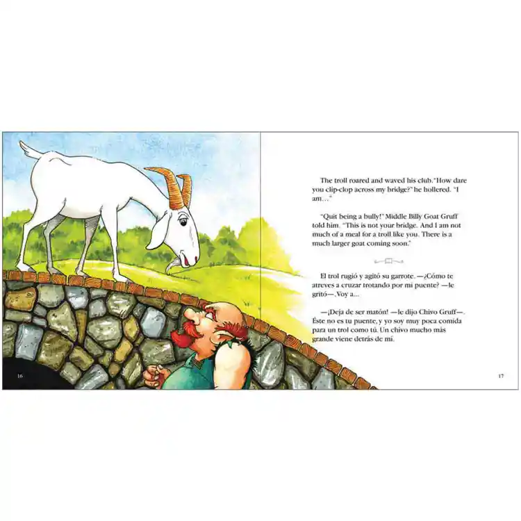 The Three Billy Goats Gruff, Bilingual