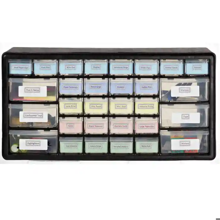 Tidy Teacher Storage, 30 Drawer