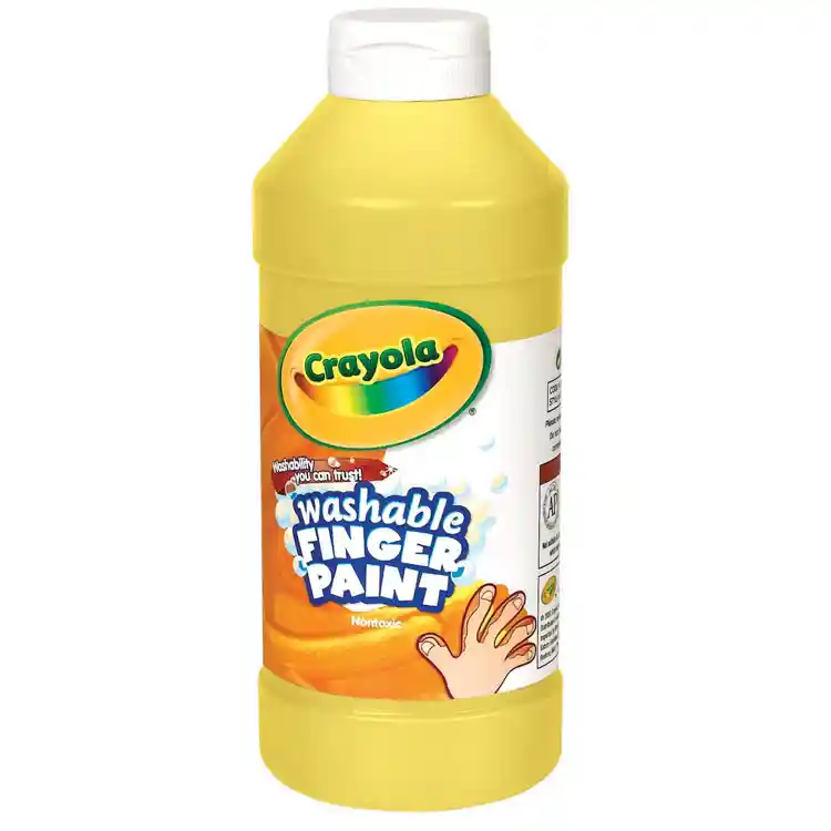 Crayola® Washable Finger Paints, Yellow