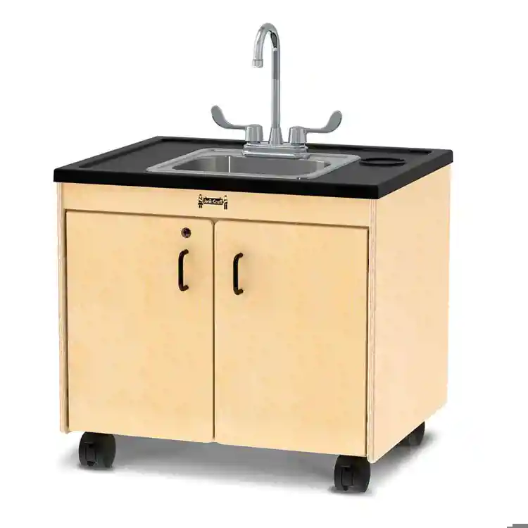 Clean Hands Helper Portable Sink, Stainless Steel, 26" Counter