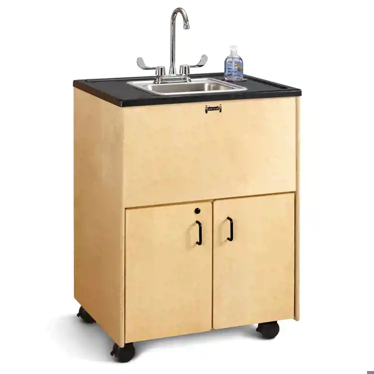 Clean Hands Helper Portable Sink, Stainless Steel, 38" Counter