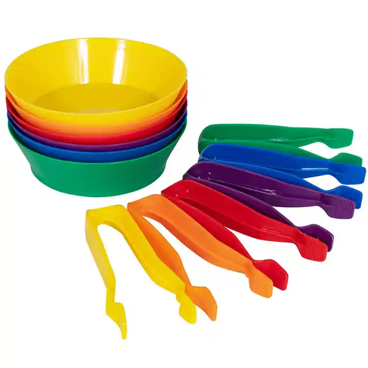 Sorting Bowls & Tweezers Set