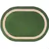 Portrait Classroom Rugs, Green, Oval 3'10" x 5'4"