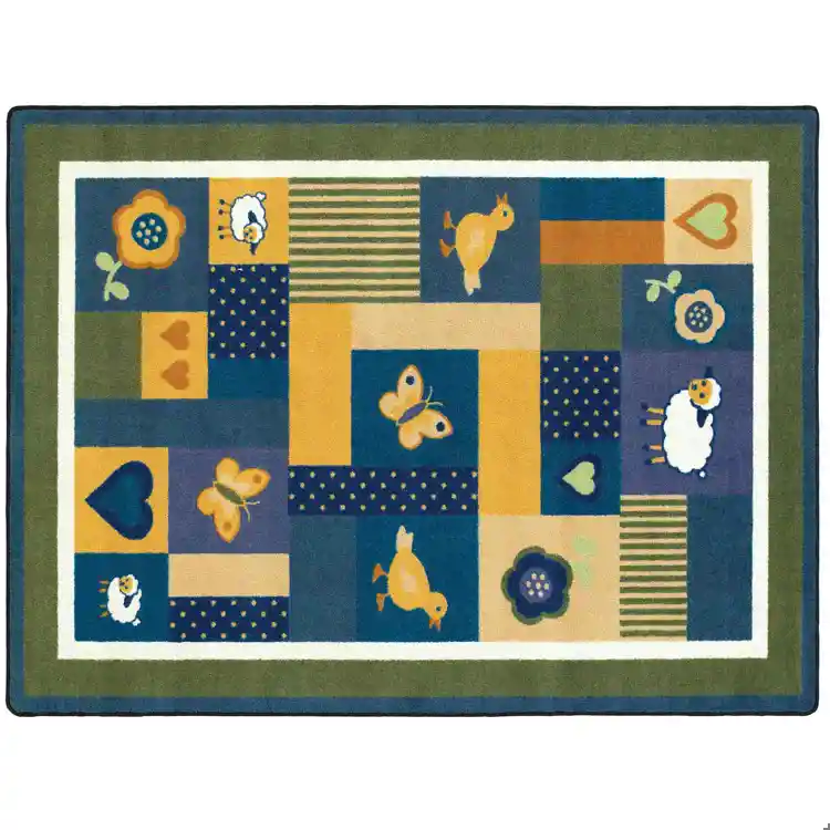 Baby Love Bold Colors Rug, Rectangle 3'10" x 5'4"