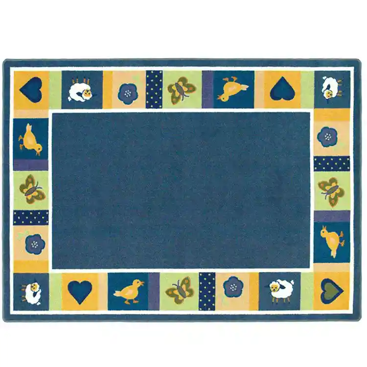 Baby Blues Bold Rug, Rectangle 7'8" x 10'9"