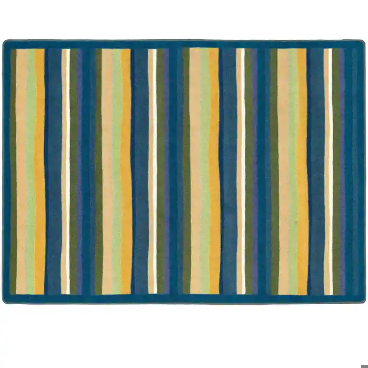 Yipes Stripes Rug, Rectangle 3'10" x 5'4"