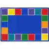 Color Tones Classroom Rug, Rectangle 5'4" x 7'8"