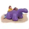 Big Playground Sculptures, Dinosaur, Purple, Inground Mount