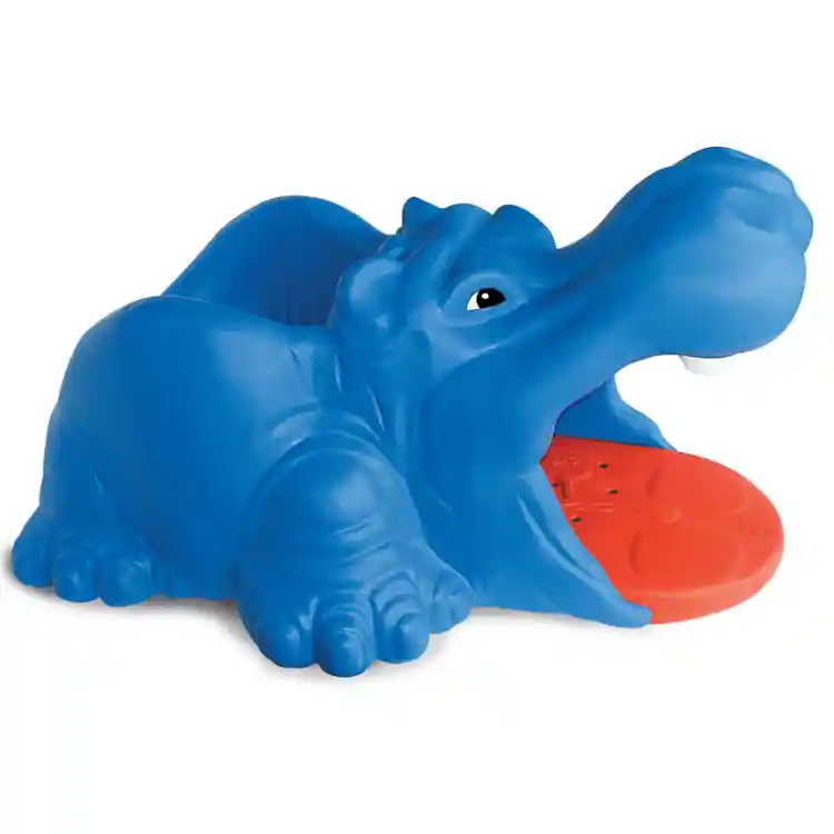 Big Playground Sculptures, Triceratops, Blue, Inground Mount