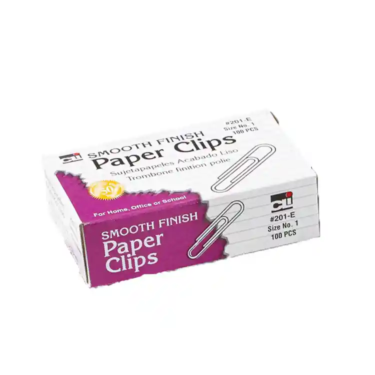 Standard Paper Clips, Regular, 1 Box