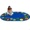 Learning Tree Rug, Oval 7'8" x 10'9"