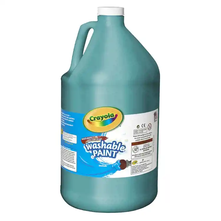 Crayola® Washable Paint, Gallon, Turquoise