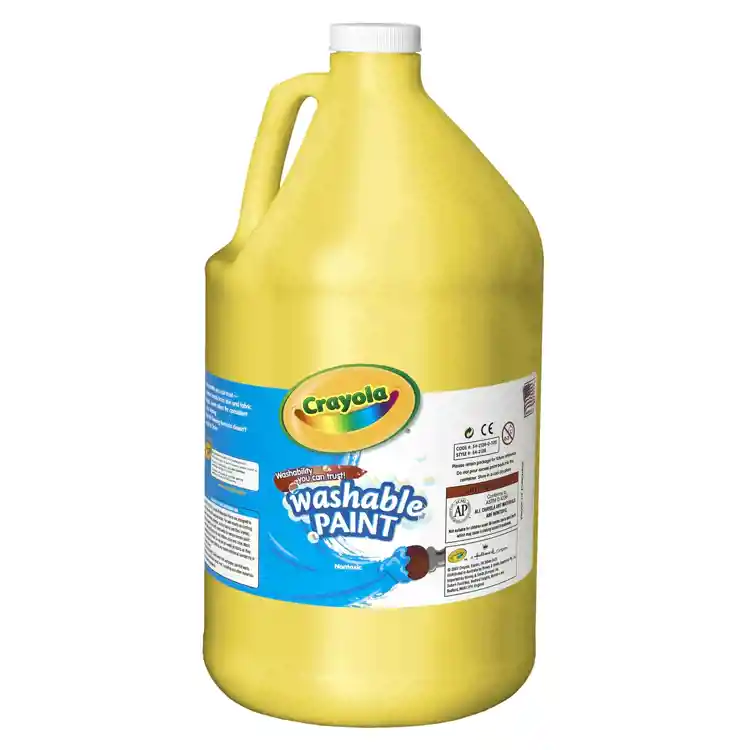 Crayola® Washable Paint, Gallon, Yellow