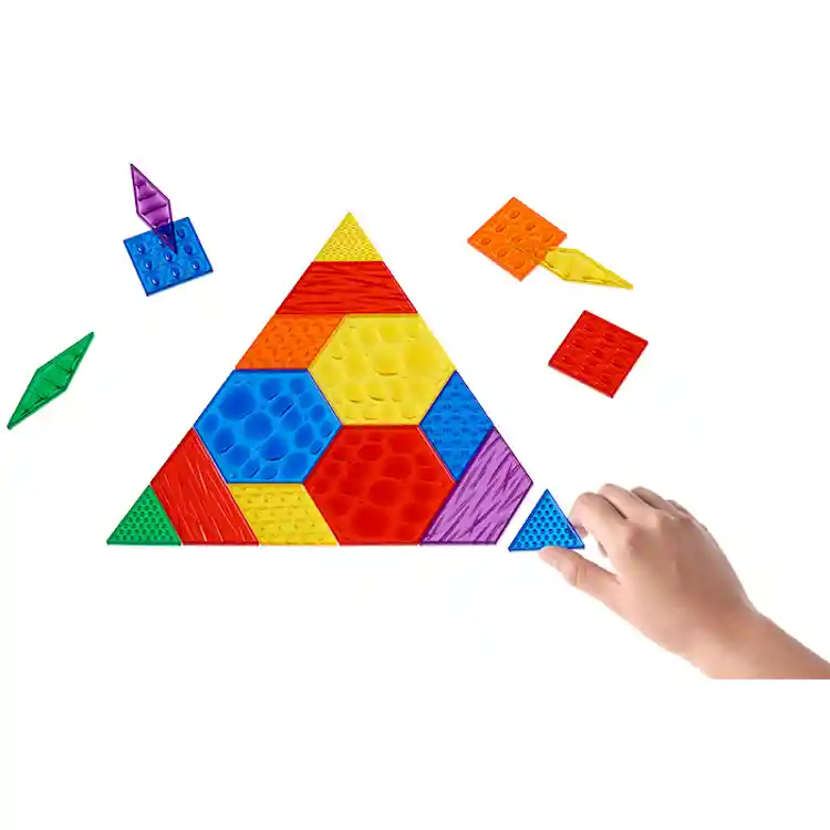 Transparent Sensory Pattern Blocks