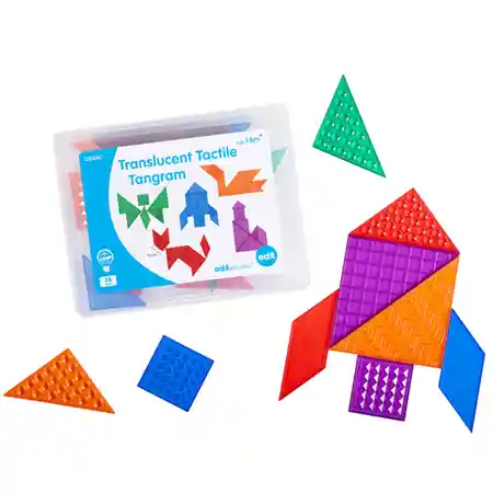 Translucent Tactile Tangrams