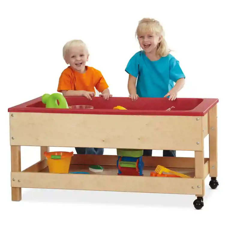 Sensory Table with Shelf, Toddler Height 20"