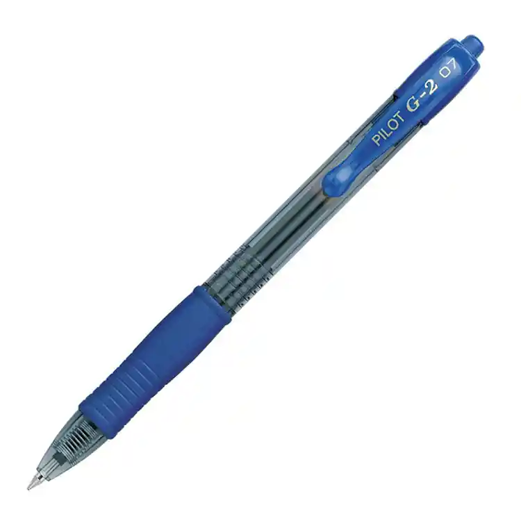 Pilot® G2 Retractable Gel Ink Pens, Blue