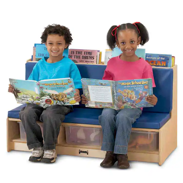 Literacy Couch, Blue