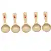 2 oz. Perforated Portion Control Serving Spoon, Set of 5