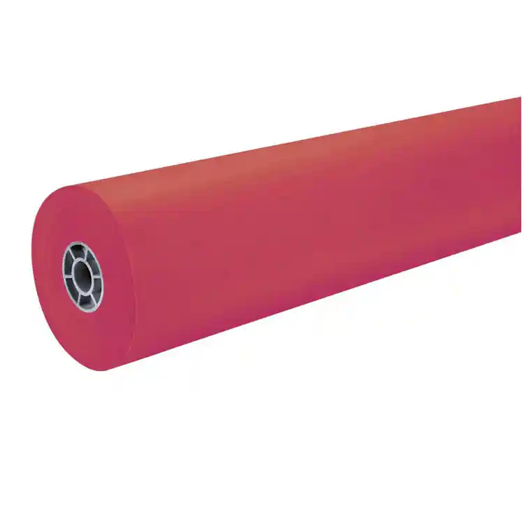 Pacon® Art Display Rolls, 48" x 200', Red