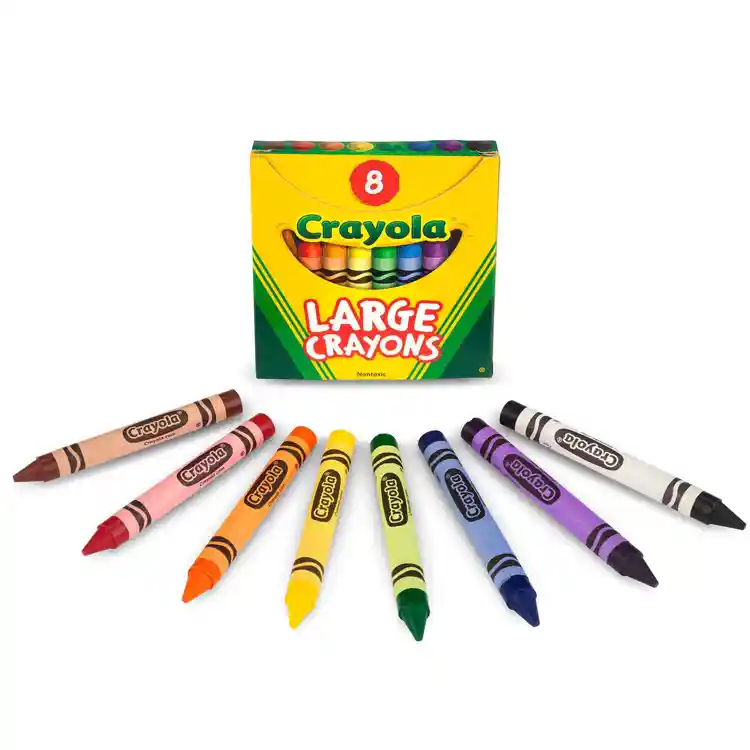 Crayola® Large Crayons, 8 Crayons