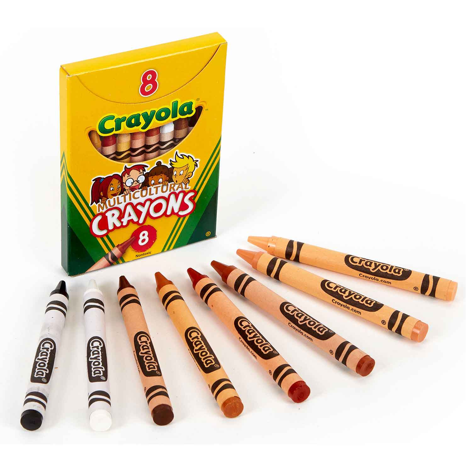 Crayola® Multicultural Crayons - 8 count | Becker's