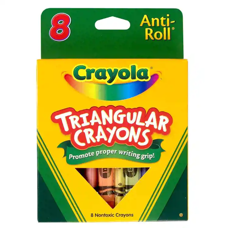 Crayola® Triangular Crayons , 8 Crayons