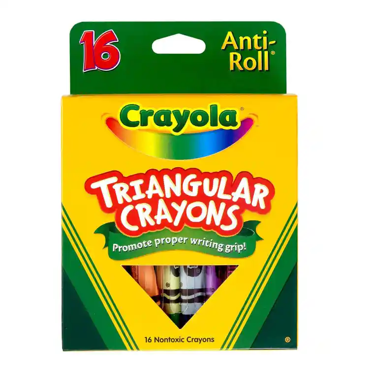 Crayola® Triangular Crayons , 16 Crayons