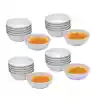 Family Style Dining Plastic Bowls, 48 Pieces