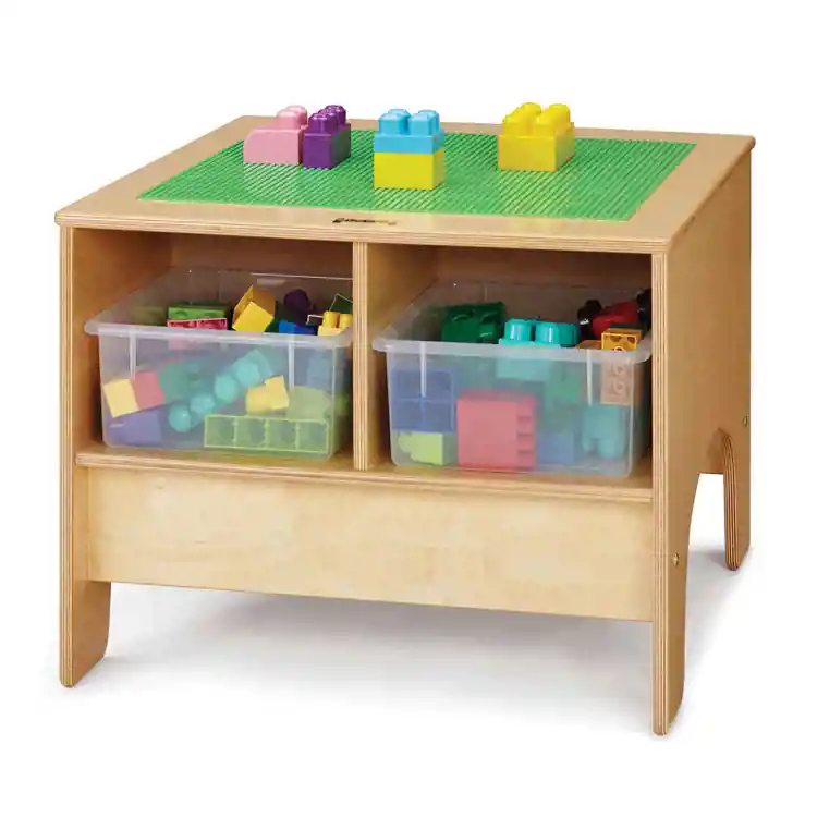 Building Tables, Duplo Table with Tubs