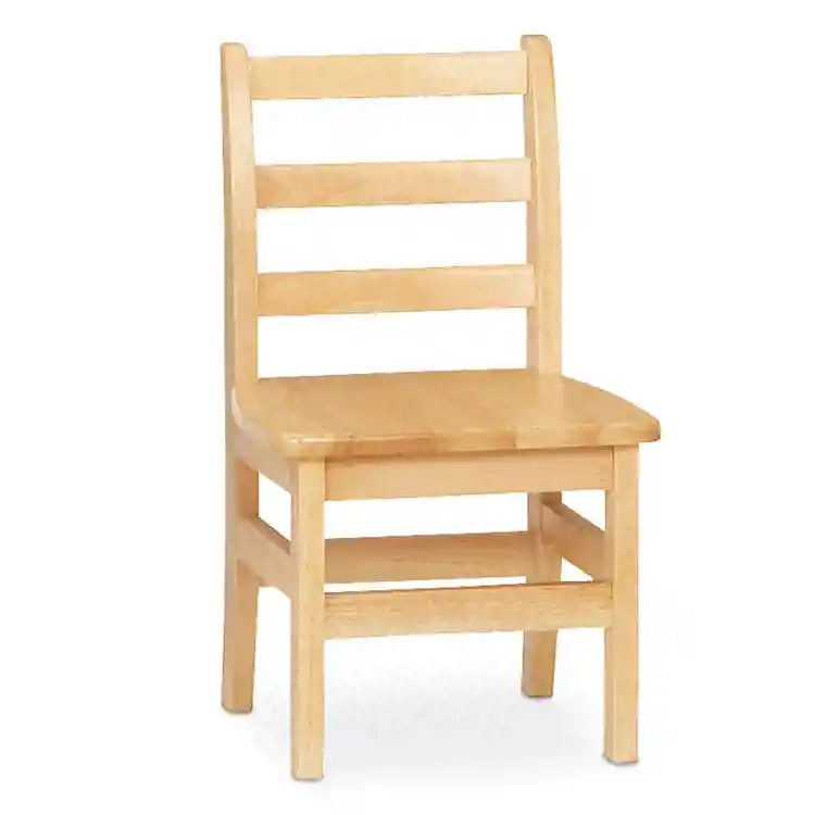 Kydz Ladderback Chairs, Set of 2, 12"H