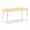 Rainbow Accents® Kydz® Maple Top Activity Tables, Rectangle 24" x 48", Elementary 15" - 24", Camel