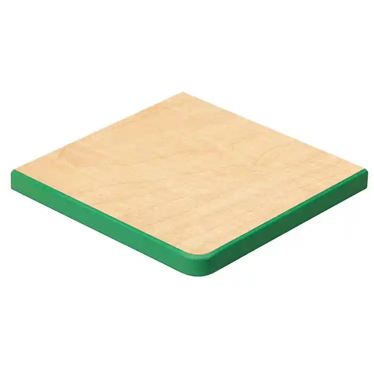 Rainbow Accents® Kydz® Maple Top Activity Tables, Rectangle 30" x 48", Adult 24" - 31", Green