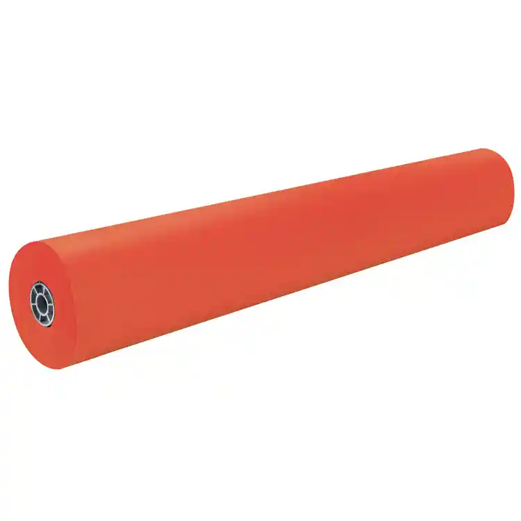 Spectra ArtKraft Duo-Finish Paper, 36" x 1000', Orange