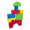 Jumbo Foam Edu-Blocks, Bright Colors