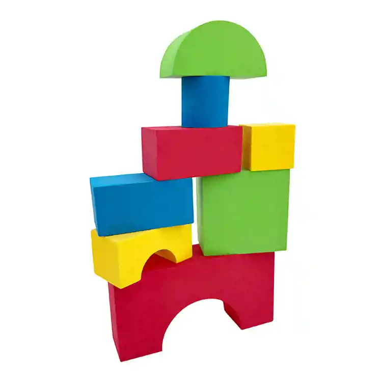 Jumbo Foam Edu-Blocks, Bright Colors