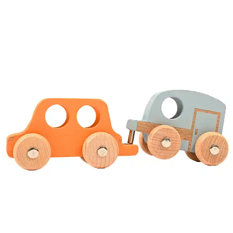 Rainbow Wooden Vehicles