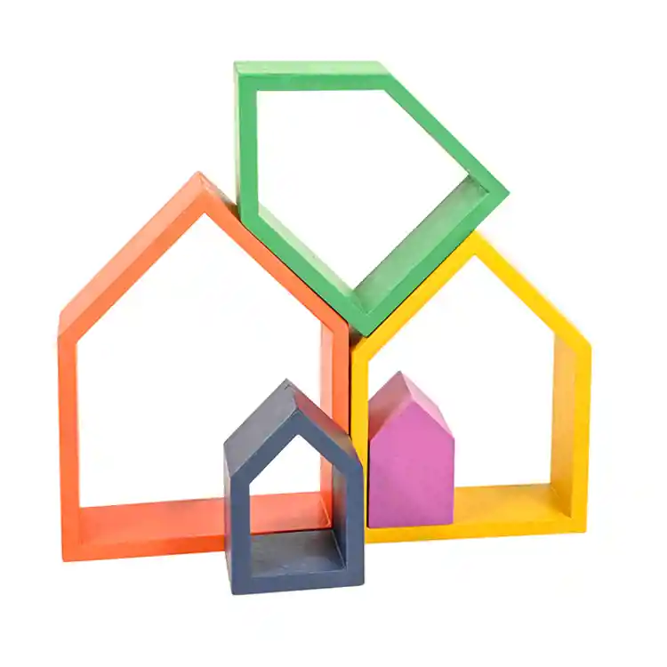 Rainbow Nesting Houses