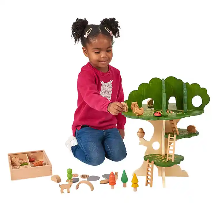 Woodland Trail Treehouse & Trail Set