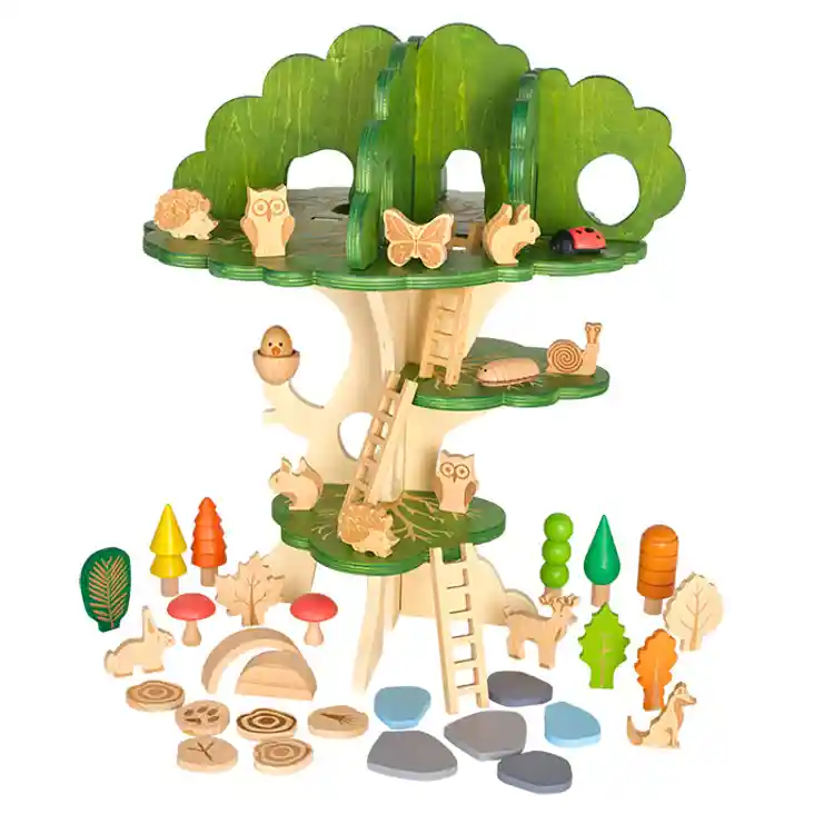 Woodland Trail Treehouse & Trail Set