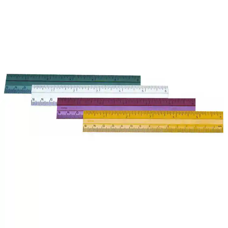 Rulers, Plastic, 6"